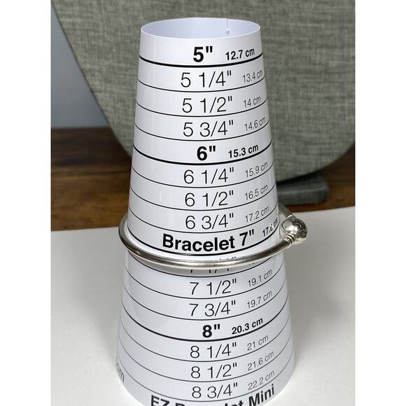 925 Pandora ALE Bangle Charm Bracelet Sterling Silver 7” 9.23g - Picture 9 of 10